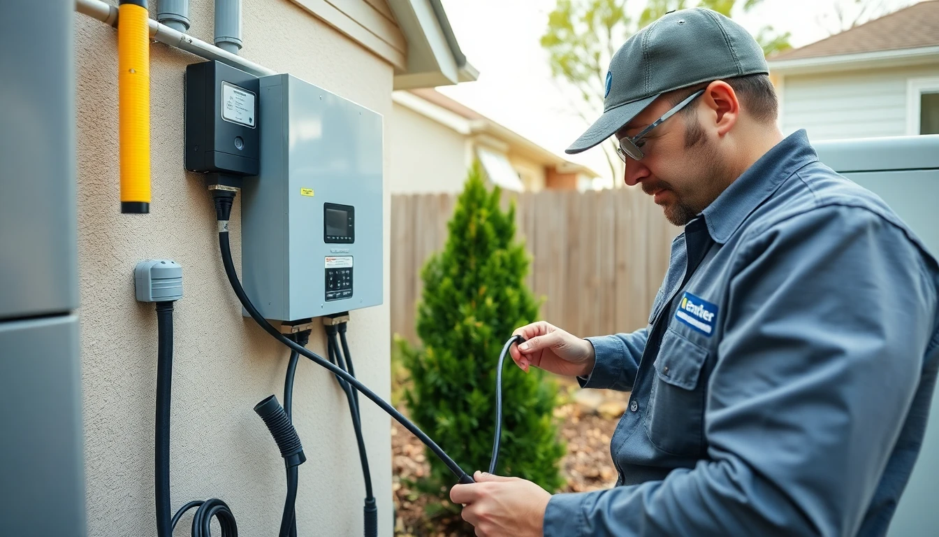 Residential Standby Generator Installation